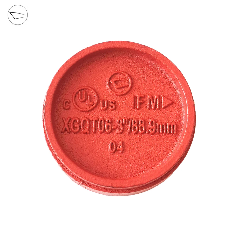 Fire Protection Pipe Routing Cap Fire Fighting Pipe Cap Pipe Fittings End Cap Fittings Grooved Pipe ...