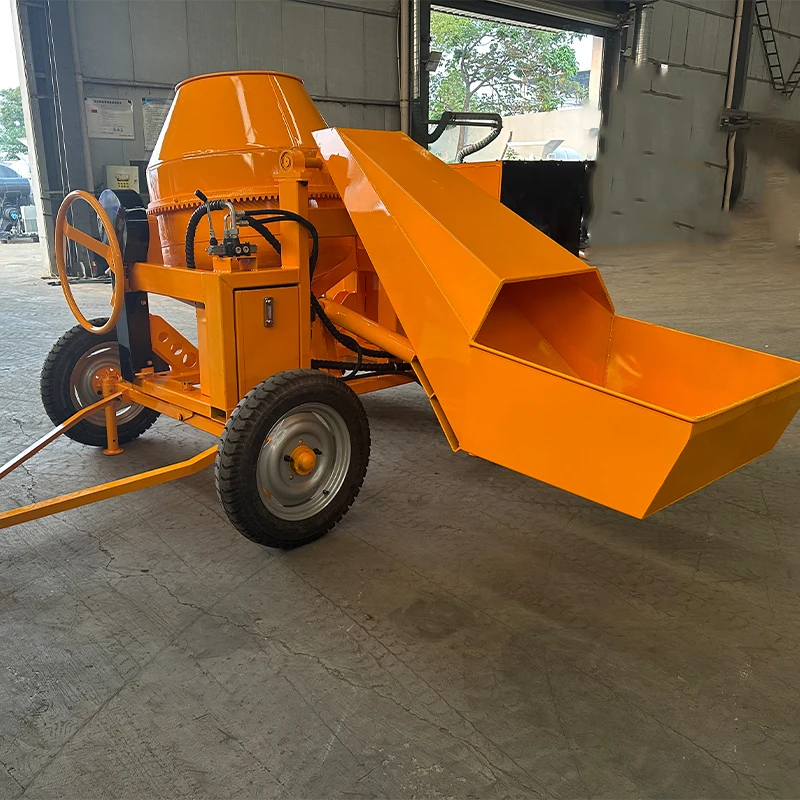 1m3 Concrete Mixer Trailer  for Various Construction Needs