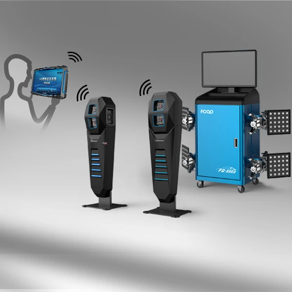 High Accuracy Four Wheel Alignment Machine 5d Wheel Aligner