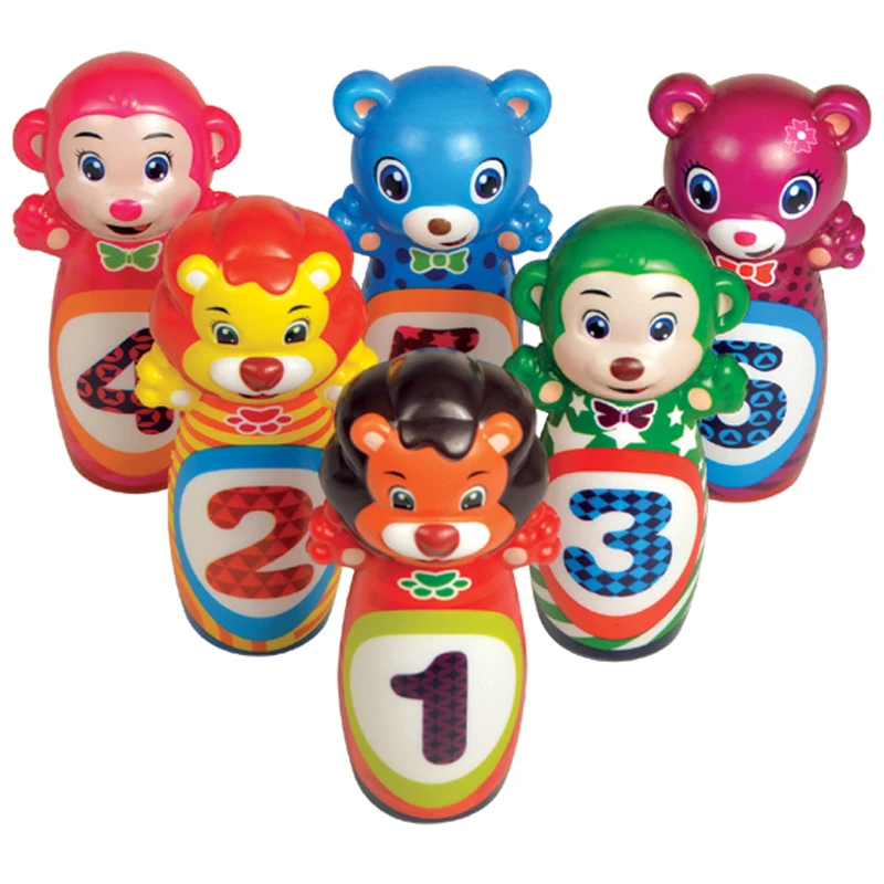 8 Pieces Cartoon Pu Animal Bowling Set Kids Sports Toys Items - Buy Kids  Sports Items,Sport Toys,Bowling Set Toy Product on 