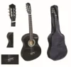 Chitarra nera e zaino
