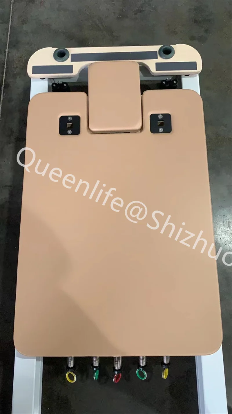 Commercial Use Folding Pilates Reformer Machine White Aluminium Reformer Cheap Reformer Pilates