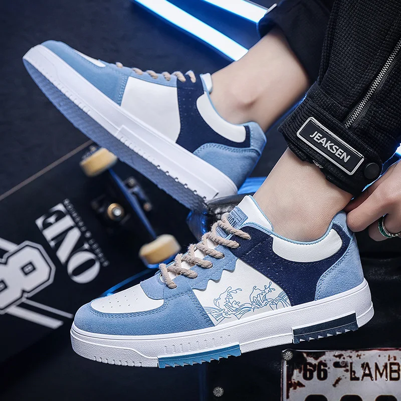 New men's student board shoes men low-top casual all match small white Light shoes men fashion shoes