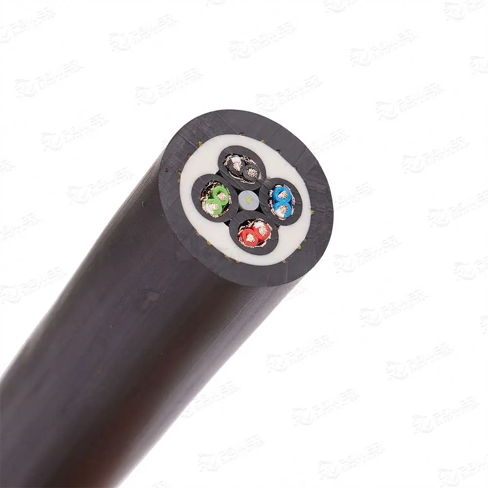 Underwater Multicore ROV Signal STP SFTP Cat5a Network Cable Undersea Telecommunications Cable