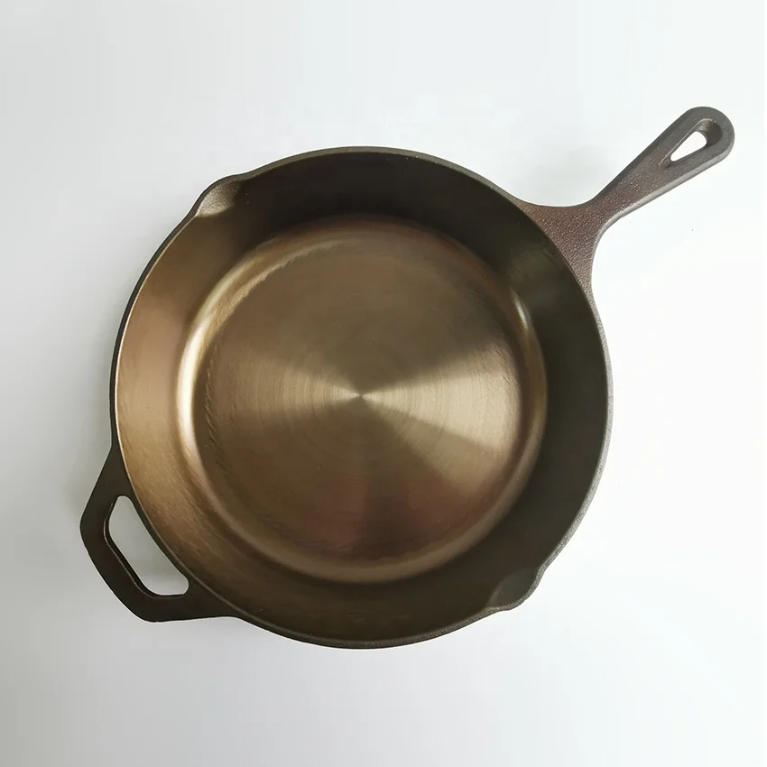 New Products Polished Smooth Cast Iron Skillet By Shijiazhuang