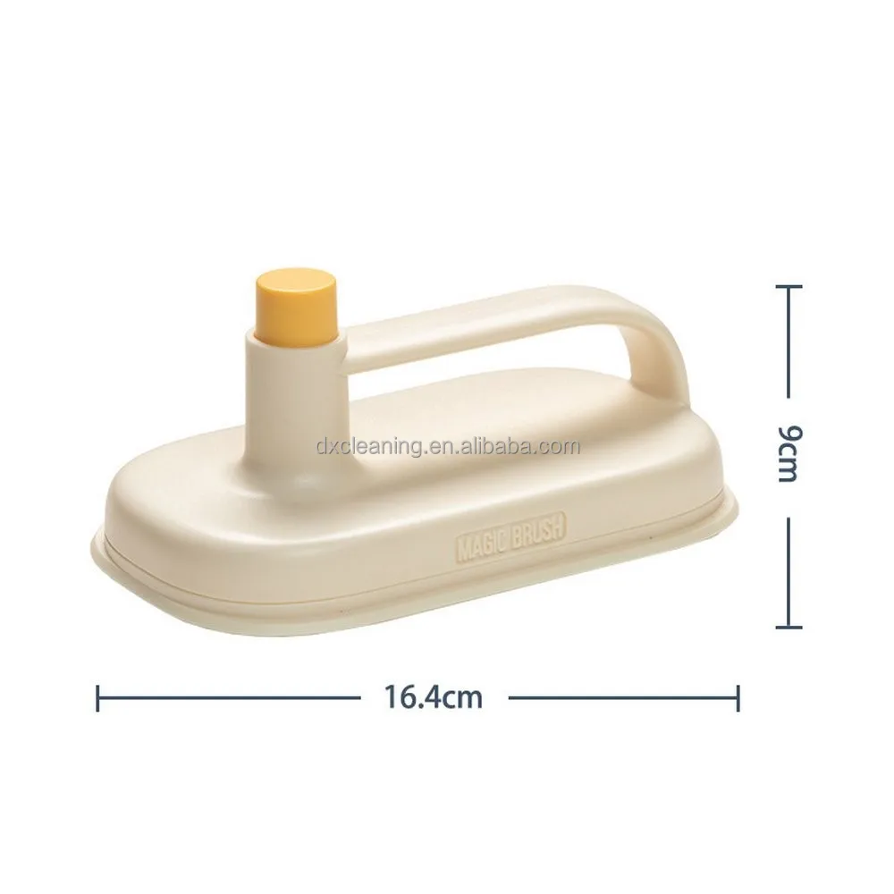 Disposable Magic Cleaning Brushes Specialized Kitchen Degreasing Cloth Protecting Hands 2 Washcloths Replaceable Cleaning Brush