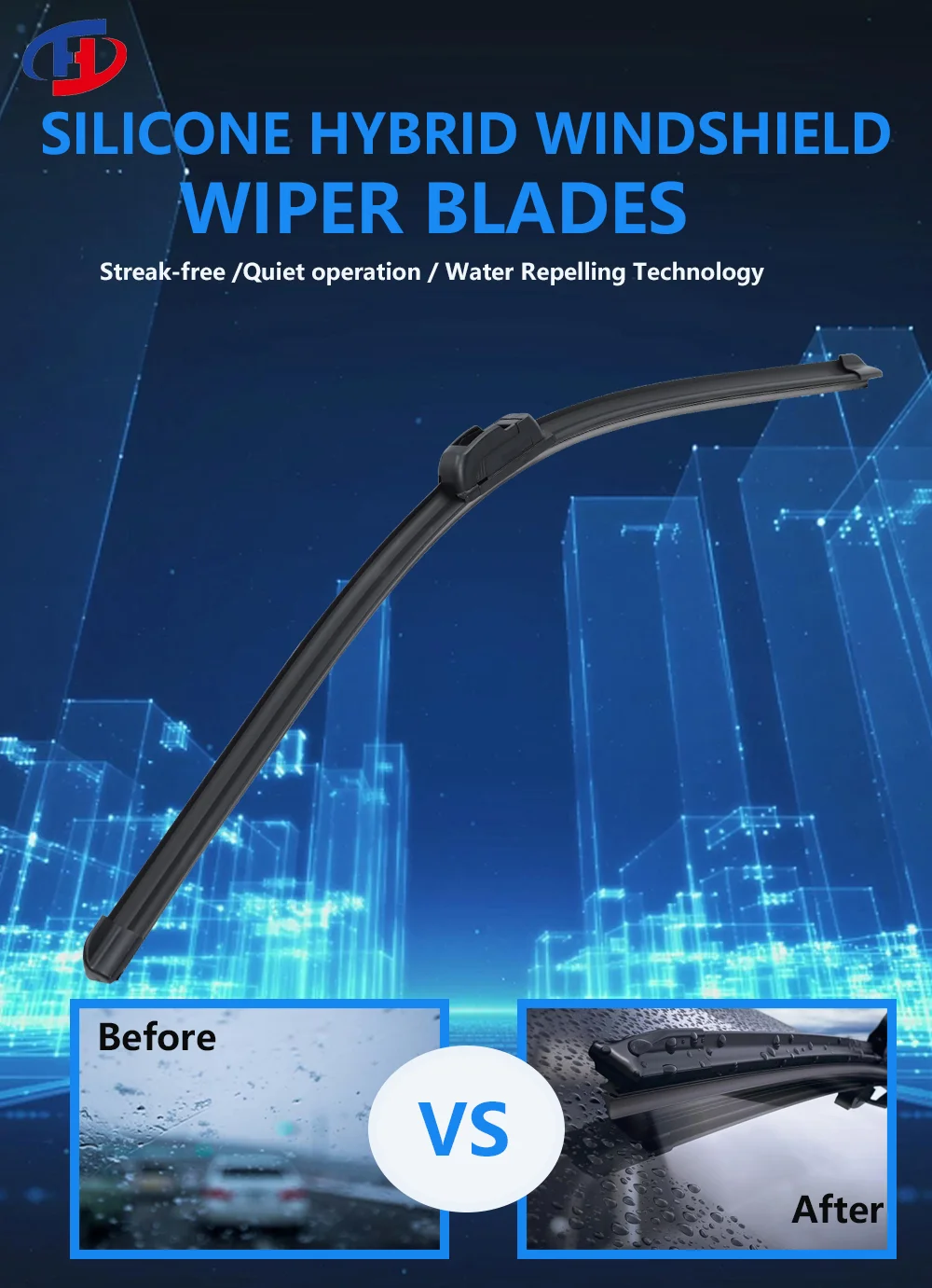 Hot Sale Windshield Car Wiper Blade 12 28 Inch Windscreen Wiper For