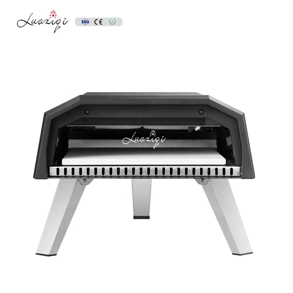 Factory Outlet Ce 12 Inch Gas Fuel Bbq Restaurant Family Pizza Maker