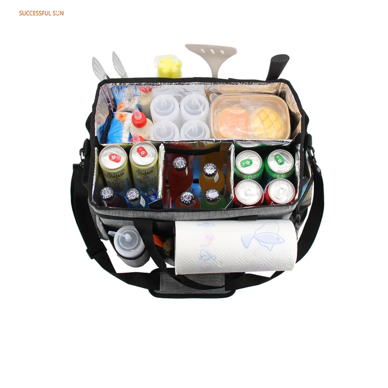 product wholesale customize logo picnic food delivery bag for outdoor activities and bbq-8