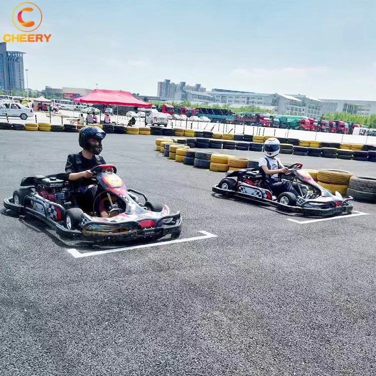 Cheery Amusement Playground 4 Stroke Racing Go Karting Car Gas Powered Adults Go Karts