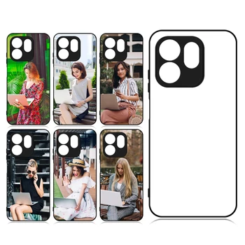 For In-finix Hot Series 2D TPU Sublimation Phone Case Custom Cover Soft Rubber Phone Covers for In-finix Hot 50 I / Smart 9, Etc