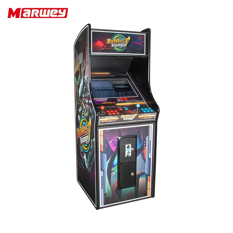 Custom Vertical Multi Games Classic Upright Arcade Cabinet Machine Wholesale Coin Operated Stand up Retro Video Game Machine