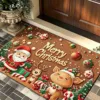 Imitation coconut palm Christmas mat-9