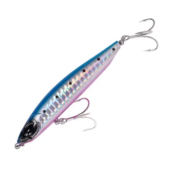 For Nobby's Long-Cast Submerged Pencil Luya Bait 90mm 19g Plastic Artificial Hard Bait Without Hooks for Freshwater Fish – Pencil – view 2
