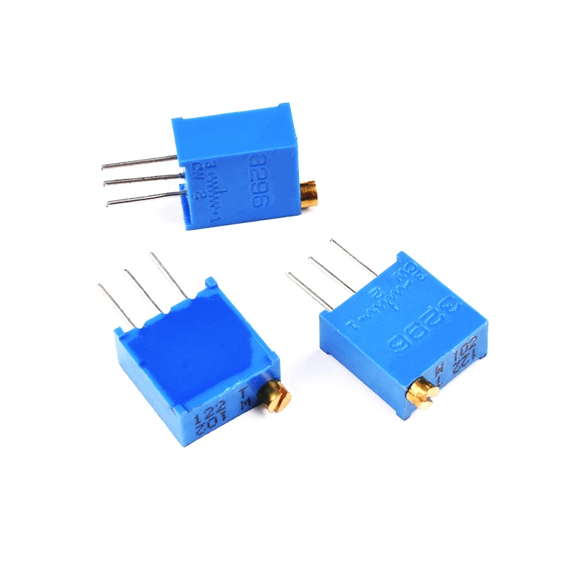 10k Ohm 14-Turn Cermet Trimmer 0.25W Vertical SMD Top Adjust ST-5 Multi Qty 10k Ohm 14-Turn Cermet Trimmer 0.25W Vertical SMD Top Adjust ST-5 Multi Qty