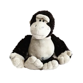 Gorilla Peluches Toy Spot Hot Selling Cute Doll Black Gorilla Plush Toy Monkey Orangutan Giant Plush Doll For Children