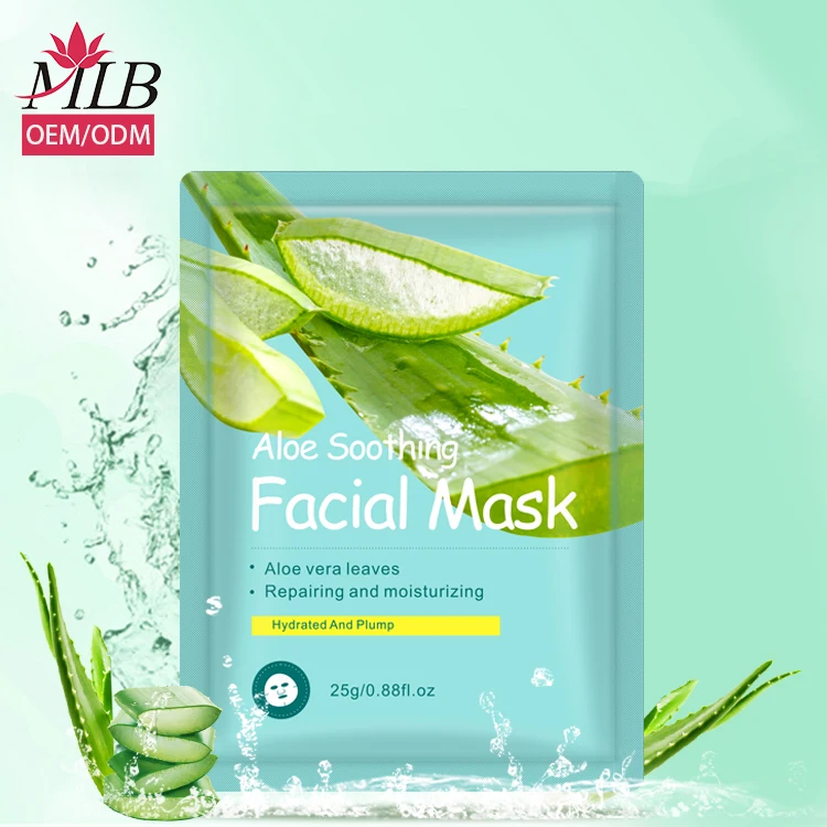 Wholesale Aloe Vera Homemade Face Mask - Natural Silk