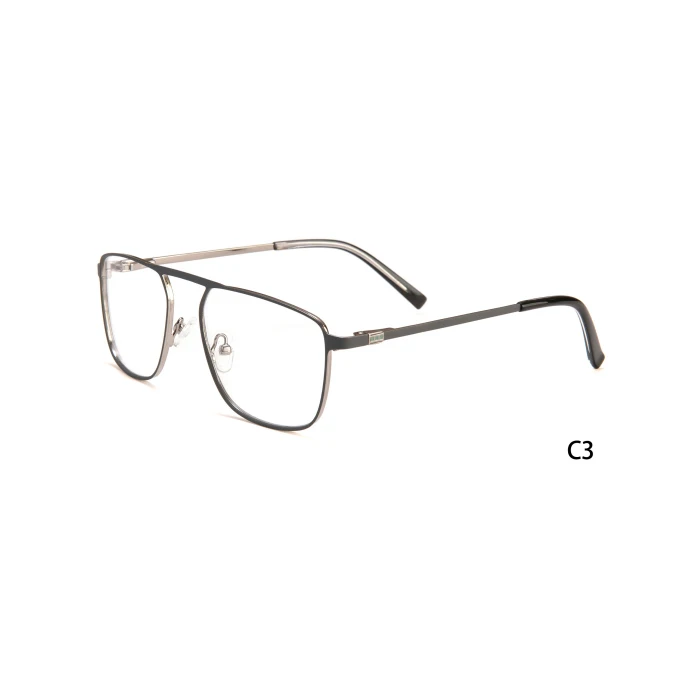 2025 New Arrival Custom Anti Blue Light Blocking Lenses Metal Eyeglasses Optical  Glasses