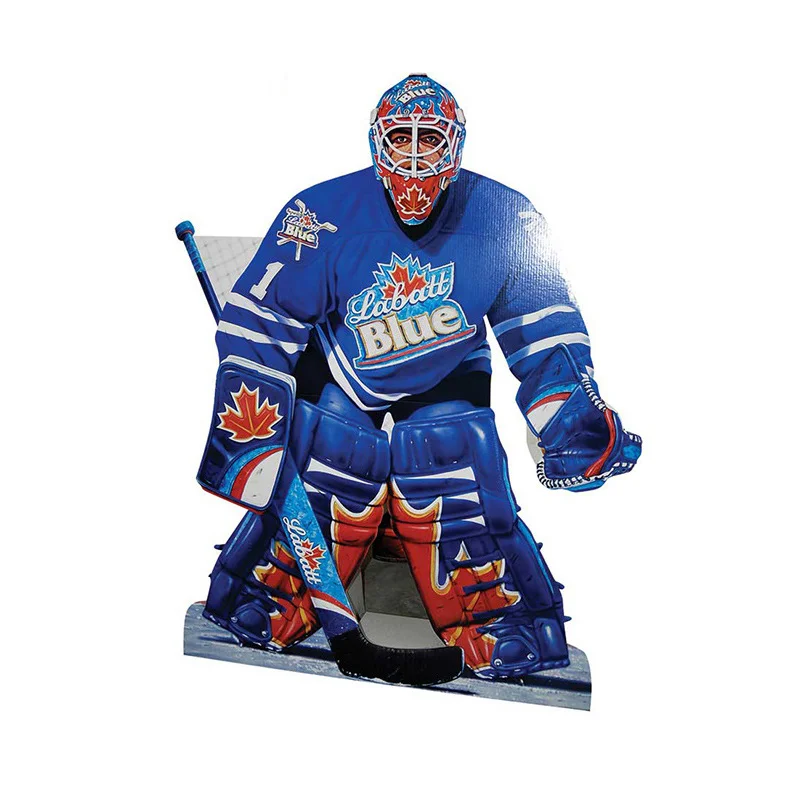 Custom Creative Advertising Lifesize Human Shape Eco-Friendly Cardboard Cutout Eye-Catching Floor Display for Promotions