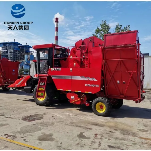 Corn Picker Machine with Chopping Corn Stalk 4rows Corn Harvester Manufacturer