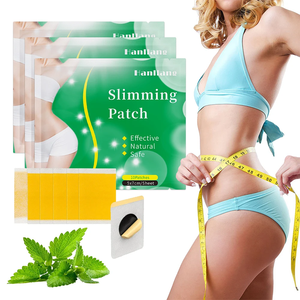Free Sample No Side Effect Navel Slimming Patch Effective Burn Fat Slim