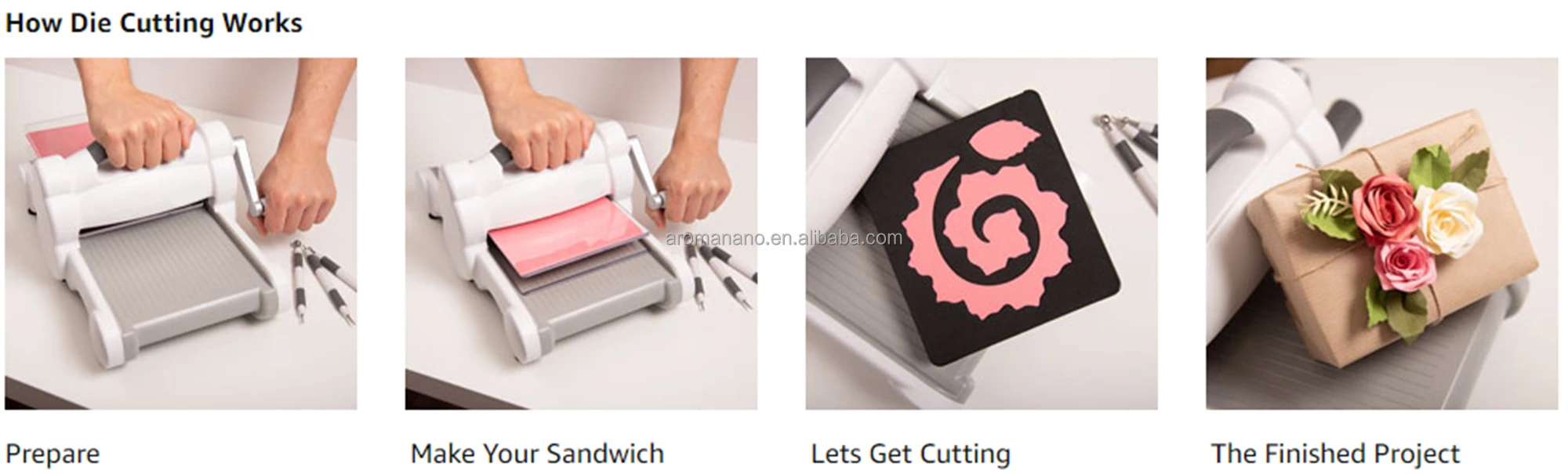 Aromanano Die Cutting Machines For Crafting,Diy Die Cutting Embossing