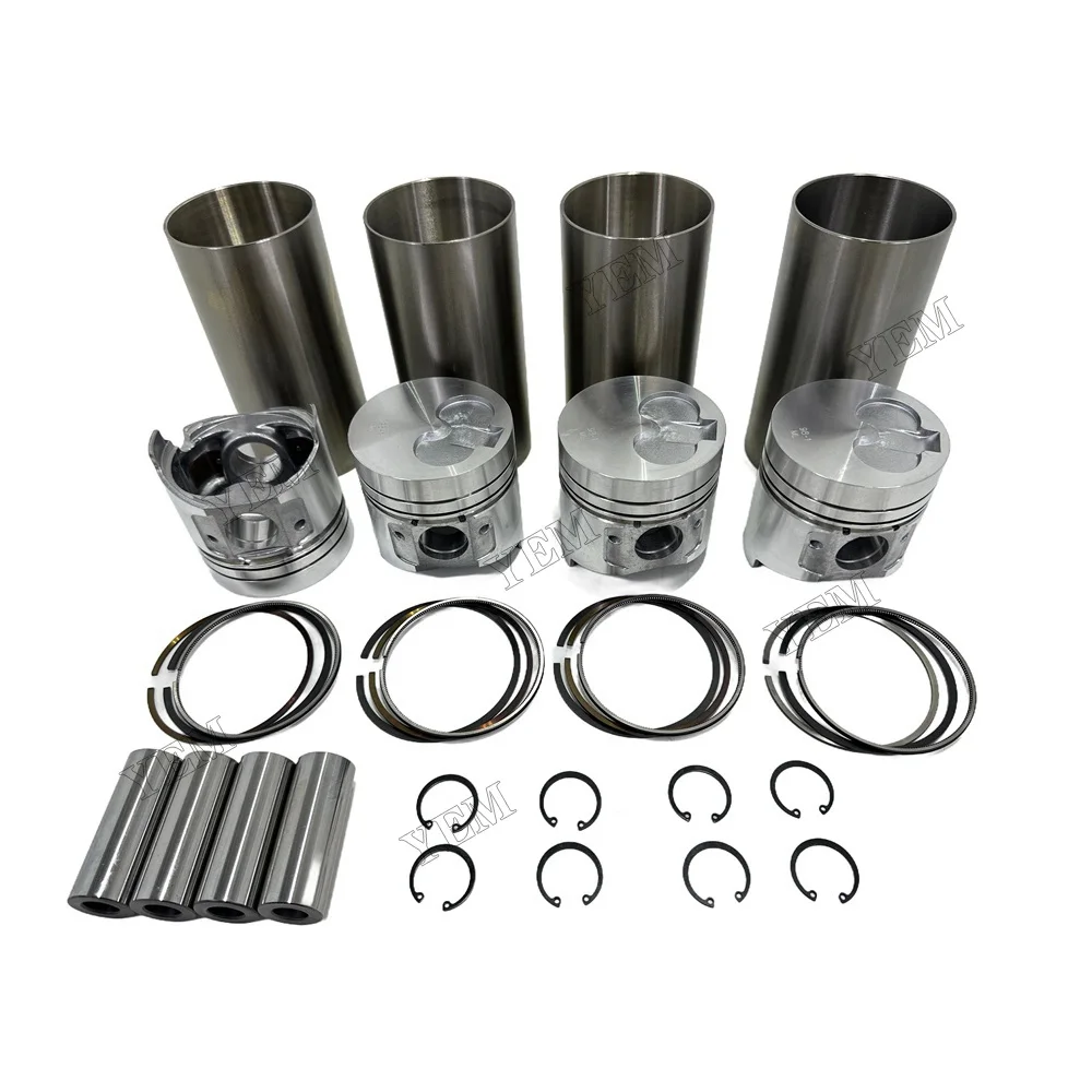 4D98E Overhaul Repair Kit For Yanmar Engine Kit Gasket Piston Set 2