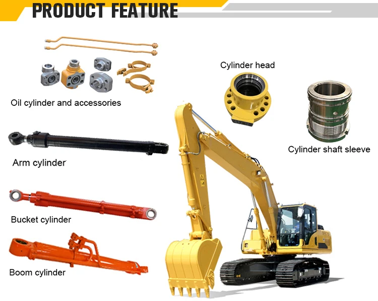 TIEJIA Hydraulic Cylinders for Komatsu - Reliable Performance