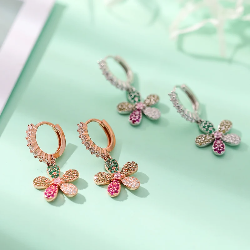 925 Silver Earrings Letter J  Earrings Women Silver 925 Lv - Fashion Flower  Earrings - Aliexpress