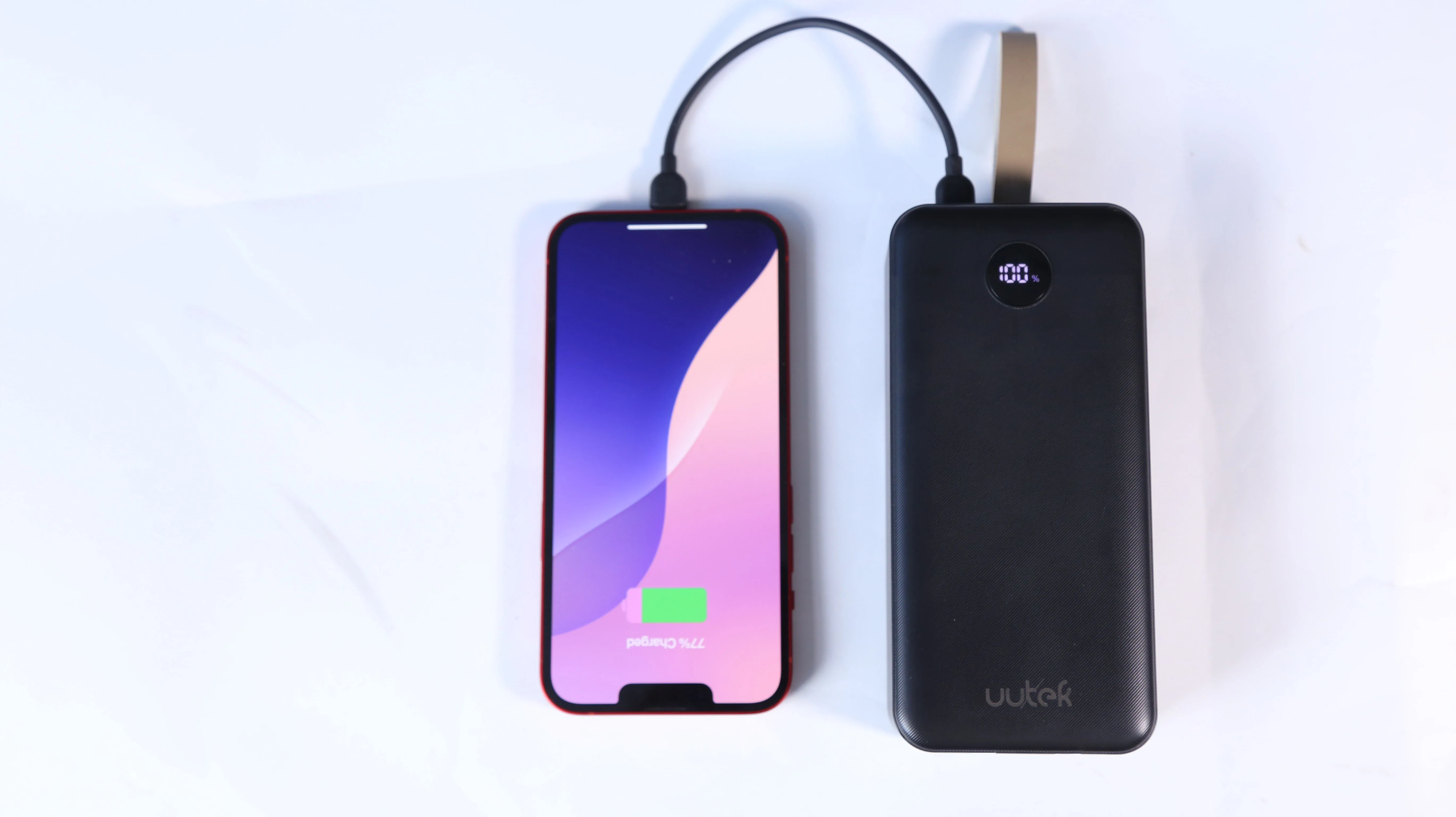 Best Selling Products 2025 PB189 Pd65w Super Fast Charging Lanyard Power Bank 30000mAh Built-in Dual USB-A One USB-C Ports