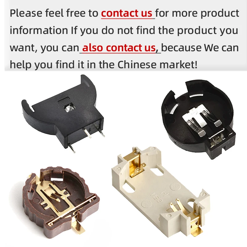 8aa 12v Battery Holder Case Smt Aa 8slots Plastic Button Battery Holder