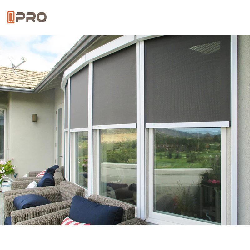 Retractable Door Mesh Screen Magnetic Window Net Screen Insect Aluminum Window Screen Frame