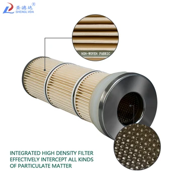 Factory Wholesale Customized Dust Collector Cartridge Powder Coating Air Filter Cartridge