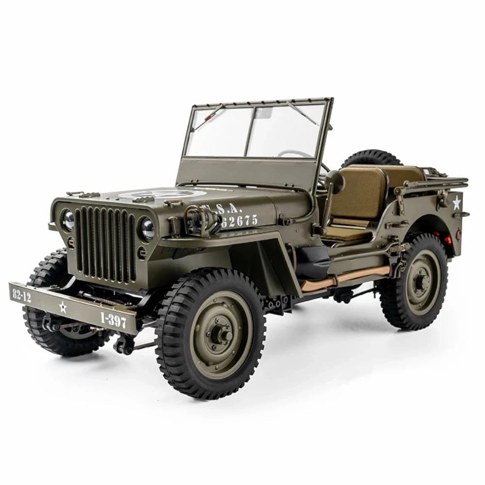1941 Willys MB 1/12 ROC Hobby FMS RC Car - WWII Replica