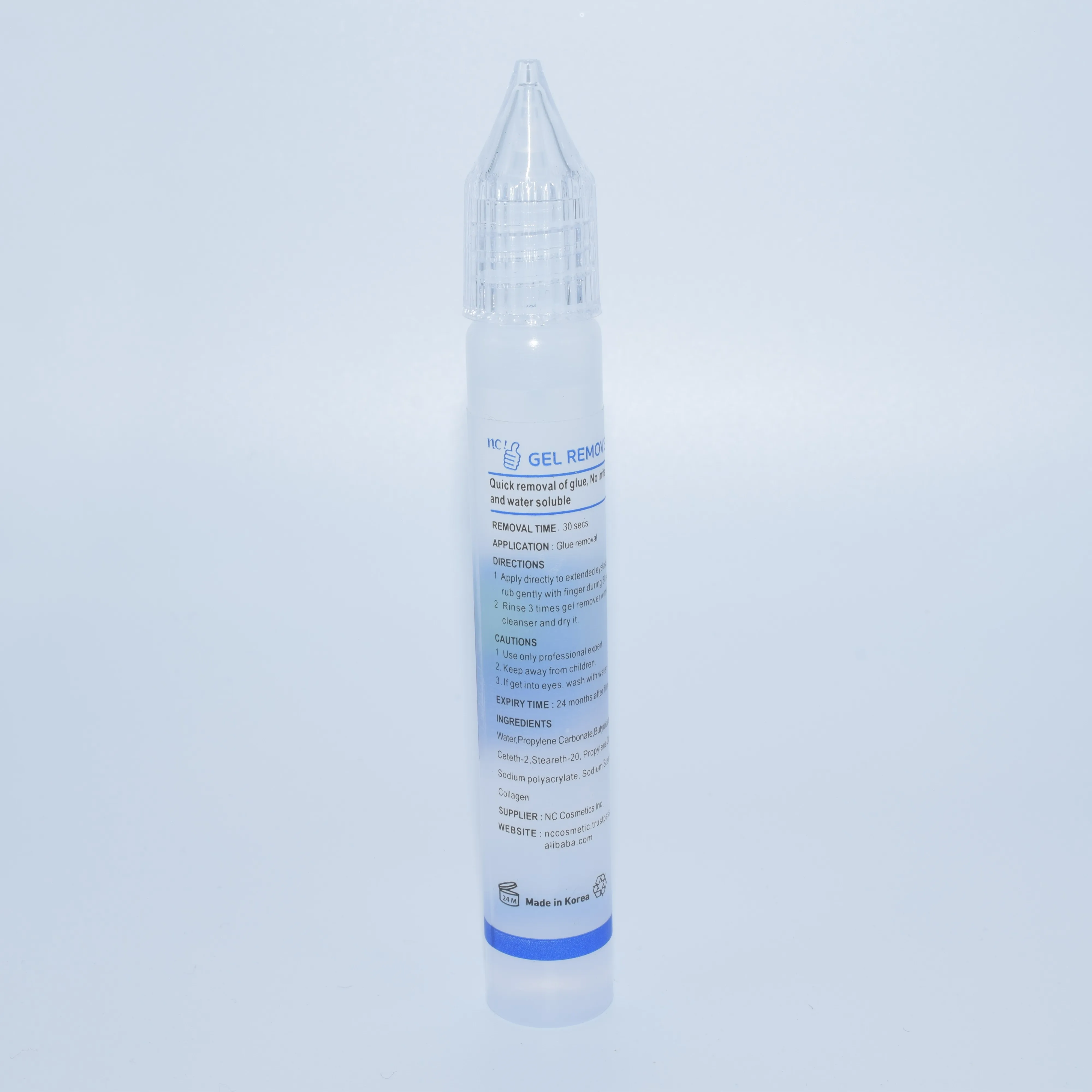 
 Высококачественное мягкое средство для снятия макияжа, удаления клея для ресниц  