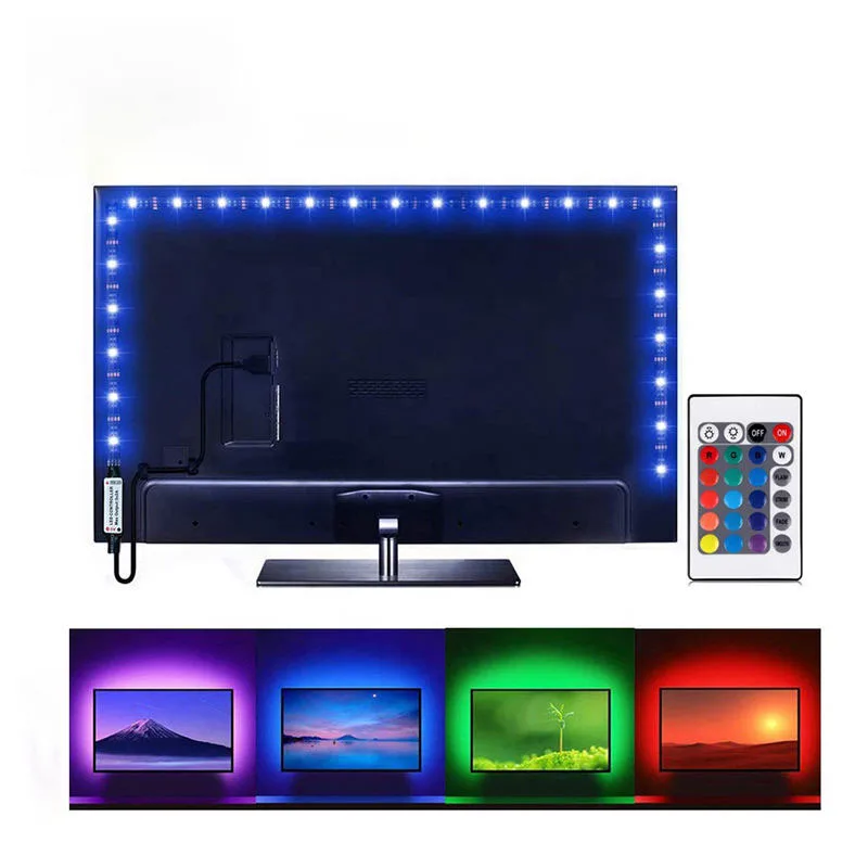 Smart Tv Backlight Rgb 3m Smart Tv Backlight 16leds/m Tv Light Strip ...