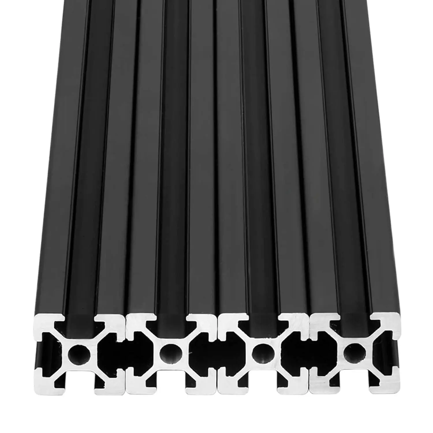 product european standard 4040 t slot extruded aluminum profile black   versatile and durable aluminum extrusion-2