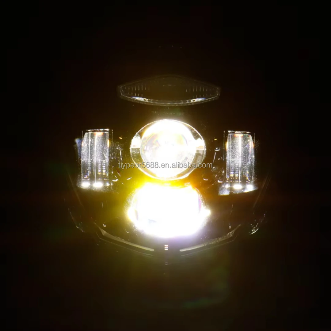 lo beam projector headlights e mark approved headlight348-5