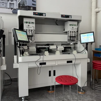 YuBang Intelligent CNC Gemstone Setting Machine - 8-Nozzle Dual Workstation Automatic Jewelry Manufacturing System
