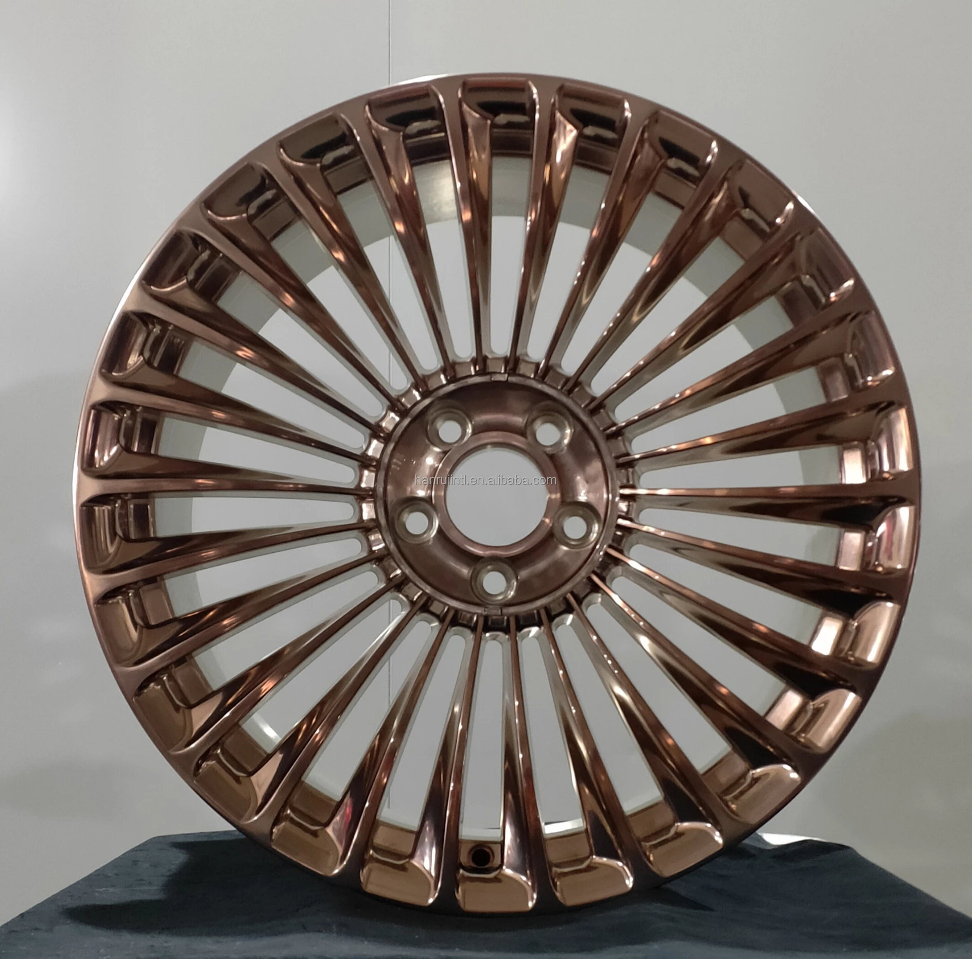 Polishing 18 19 20 21 22 Inch 5 Hole Forged Alloy Car Wheels Alloy Rim ...