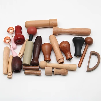 Modern Minimalist Solid Wood Cupboard Handles Customizable for Wood Cabinets Furniture Accessories
