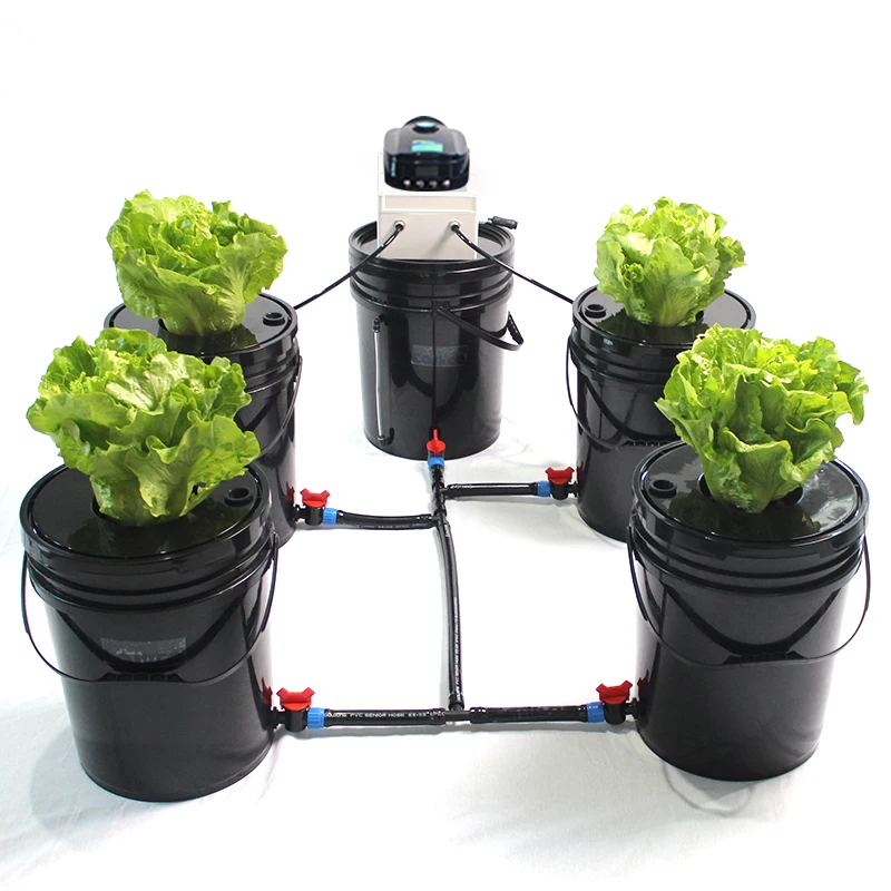 再循環エアロポニクスシステム、栽培バケット、5ガロン 再循環エアロポ