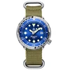 Khaki blue nylon