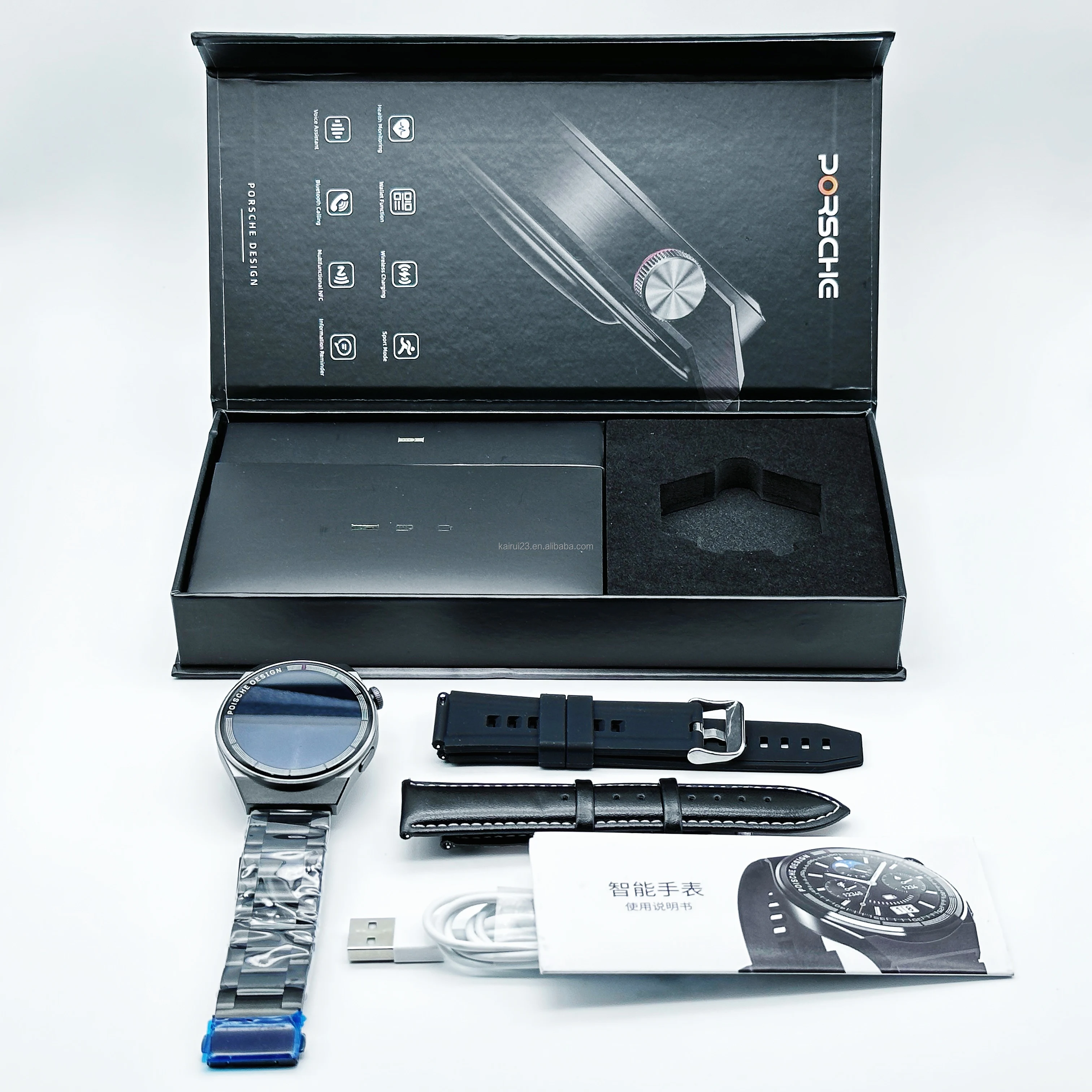 Best Selling Gt3 Max Smartwatch 1.39inch Bt Calling Phone Watch 380mah ...