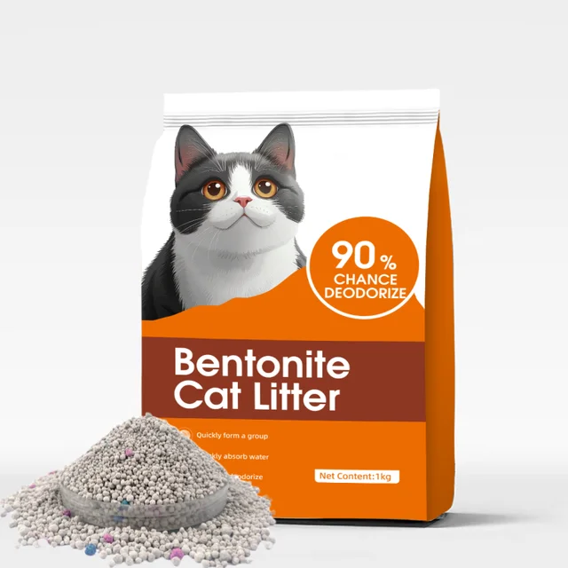 Popular Newest Product OEM Factory Wholesale Dust Free Catlitter Premium Kitty Clumping Bentonite Cat Litter Sand