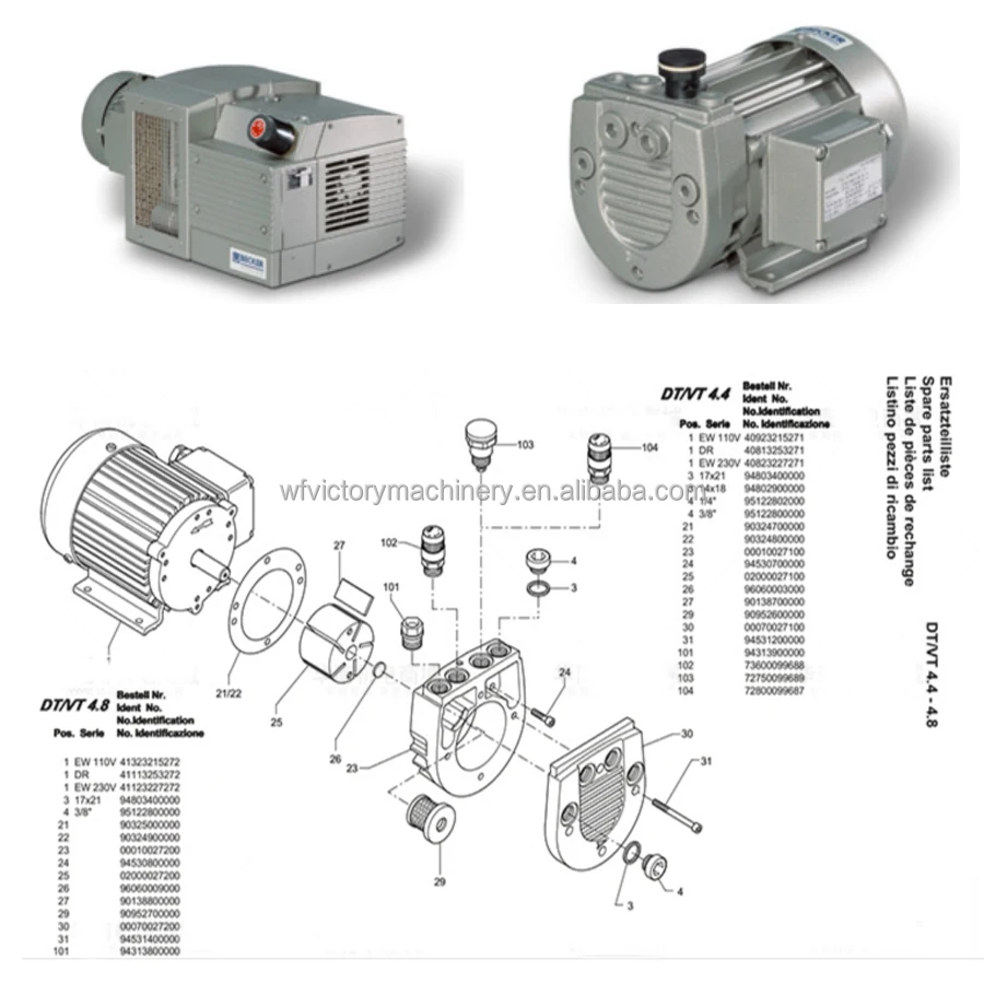 Vacuum Pump Spare Parts Supplier Reviewmotors.co