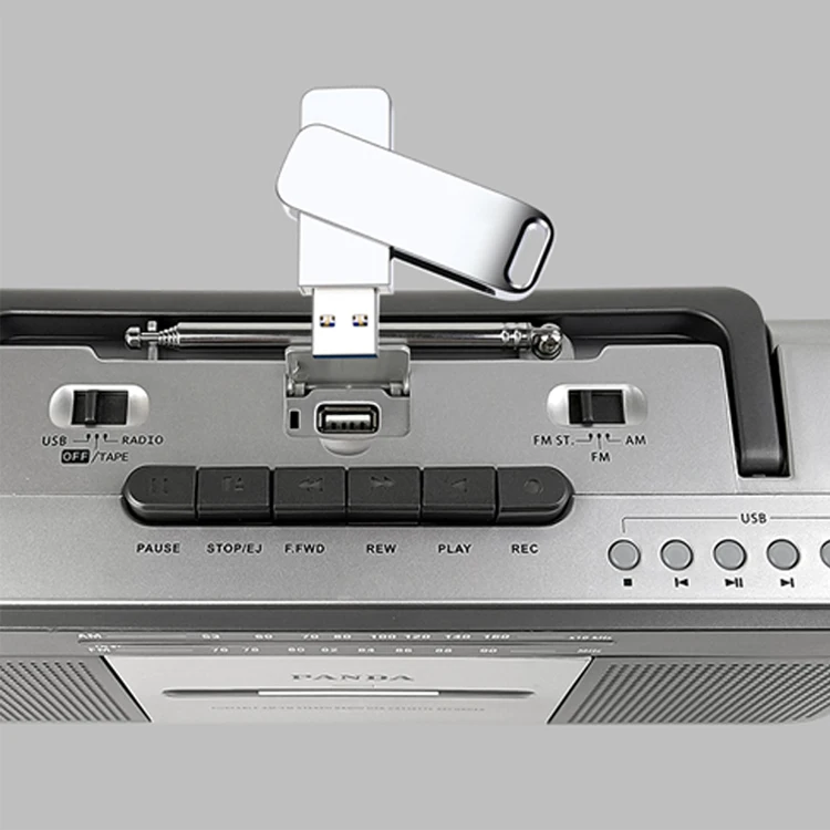 Wholesale Custom clear Cheap Old Classic Vintage Tape Recorder Audio Boombox Cassette Deck Portable Am Fm Radio Cassette Player