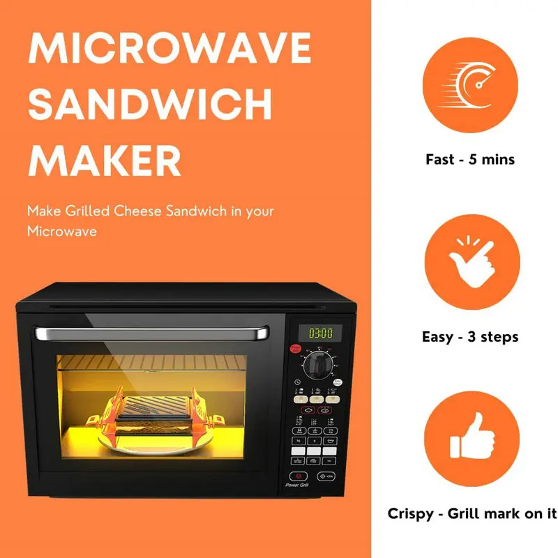 Microwave Sandwich Toaster And Grill Microwave Oven Sandwich Toaster