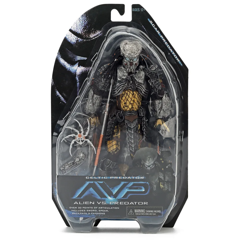NECA マスクドスカープレデター　avp 豆魚雷 レビュー:NECA(ネカ) マスクド スカープレデター(7インチ