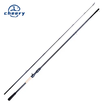 Fishing Fans Gold Version Australian Carre Strong Road Rod XXH Super Hard Heavy Thunder Giant Black Carbon 2-Piece Fishing Rod – Hard Lure – view 2